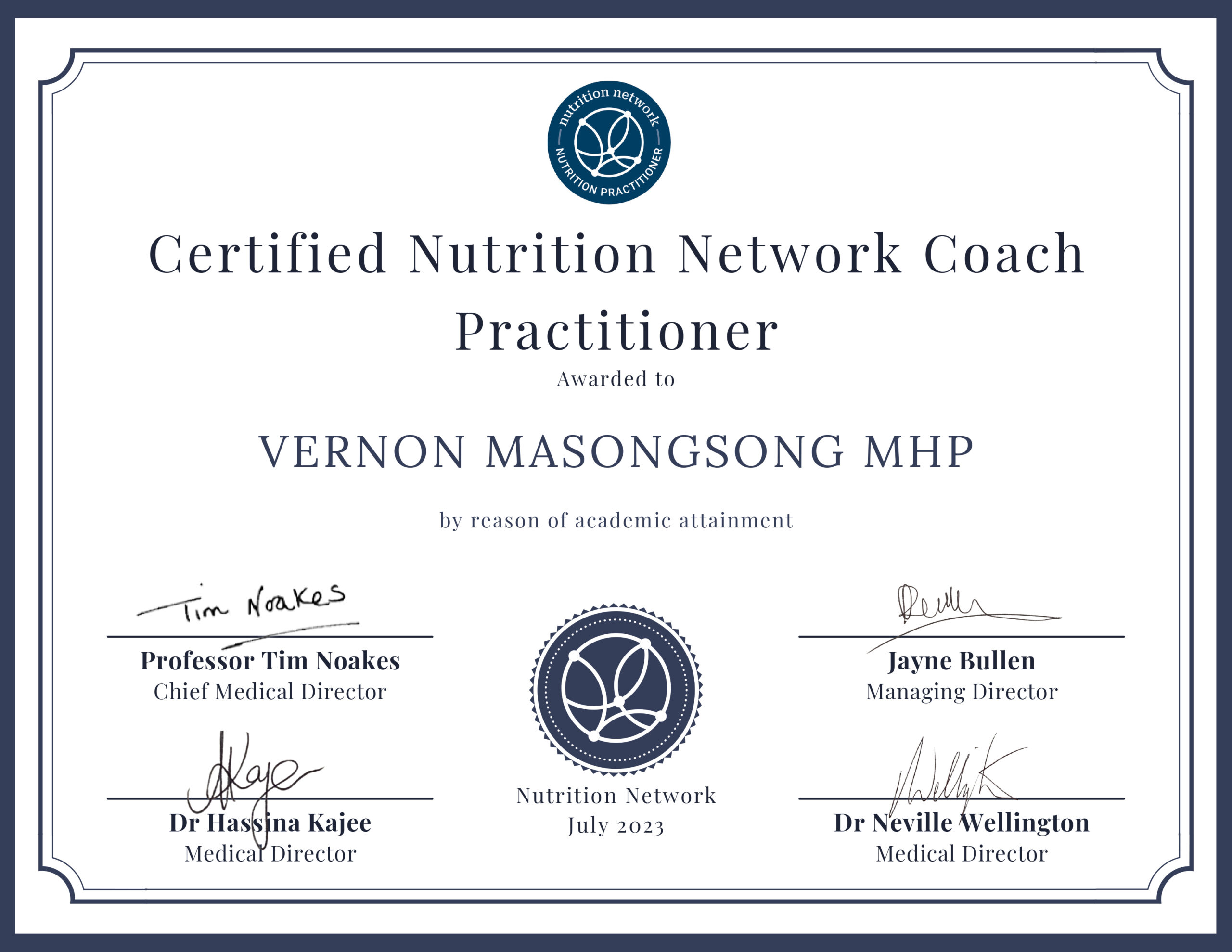 2023 Coach Practitioner Certification